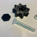 Núm vặn tay cho ốc vít M6 (M6 Screw Knob) tiện dụng - Thumbnail 2