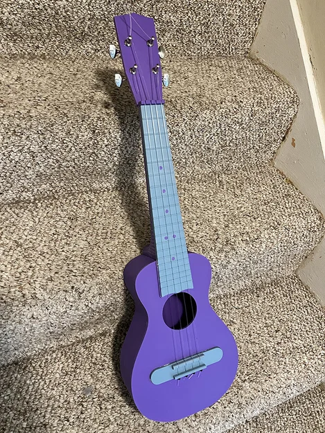 Tenor Ukulele – Mẫu in 3D đàn ukulele tenor - Image 1
