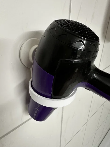 Ikea Tisken - Ngàm treo máy sấy (bản cập nhật mới) kèm móc treo dây/phích cắm - Image 4
