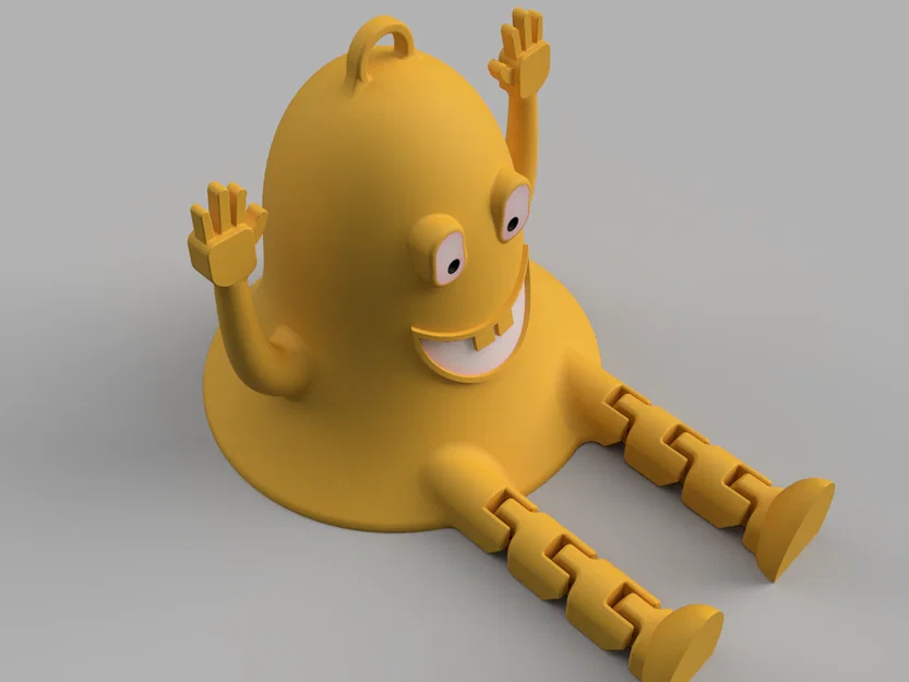 Mô hình quả chuông Giáng sinh cử động vui nhộn - In 3D dễ dàng - Image 1