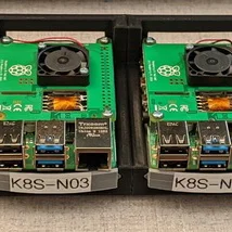 Giá rack 1U cho Raspberry Pi & khay OLED (Remix)