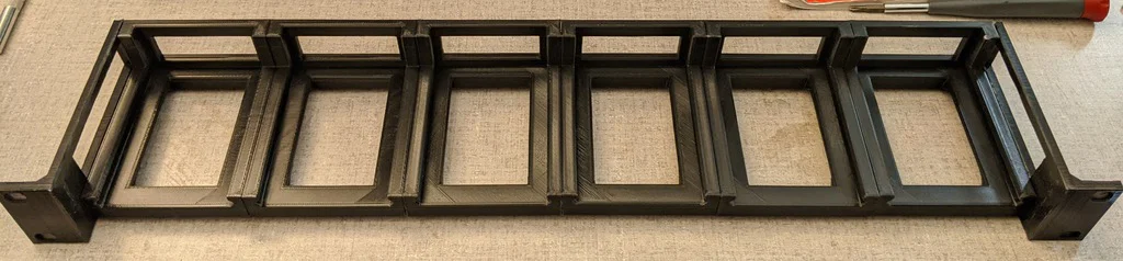 Giá rack 1U cho Raspberry Pi & khay OLED (Remix) - Image 2