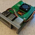 Giá rack 1U cho Raspberry Pi & khay OLED (Remix) - Thumbnail 4