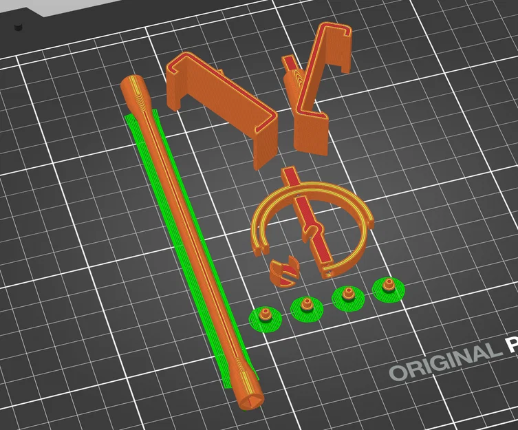Gimbal dẫn filament cho Prusa MK3/4 (Filament guide gimbal) - Image 2