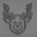 Khuôn Cắt Bánh Quy Hình Tuần Lộc Dễ Thương (Cookie Cutter) - Thumbnail 1