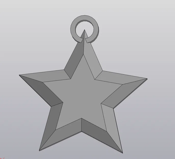Mô hình trang trí hình ngôi sao (Star Decorations) in 3D độc đáo - Image 1