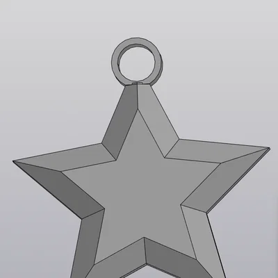 Mô hình trang trí hình ngôi sao (Star Decorations) in 3D độc đáo