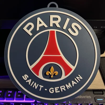 Mô hình trang trí Logo PSG 3D treo tường cực chất cho fan bóng đá