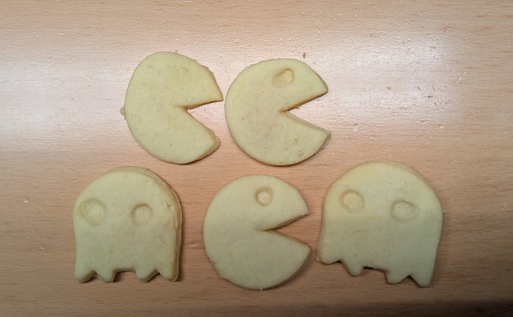 Bộ khuôn cắt bánh quy Pacman - In 3D tạo hình bánh cực dễ thương - Image 2