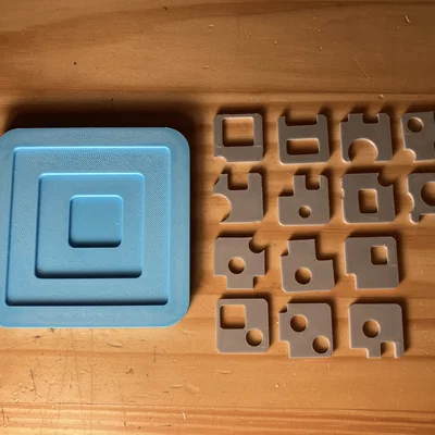 Puzzle nhiều lớp (3 lớp) – A multi-layer puzzle