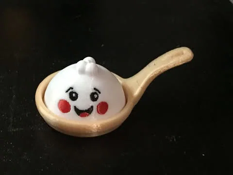 Mô hình in 3D Dumpling Delight - Bánh bao mini trang trí siêu đáng yêu - Image 1