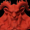 Tượng bán thân 3D của một thực thể thần thoại - Thumbnail 1