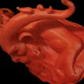 Tượng bán thân 3D của một thực thể thần thoại - Thumbnail 3