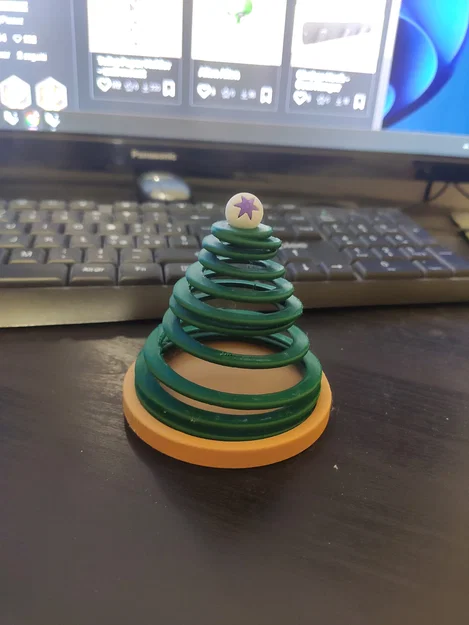 Cây Thông Noel Lò Xo (Spring Christmas Tree) - Image 2