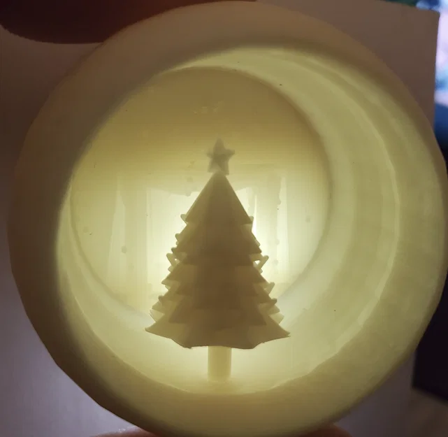 Mô hình trang trí Noel 3D Home for the Holidays kèm đèn LED - Image 2