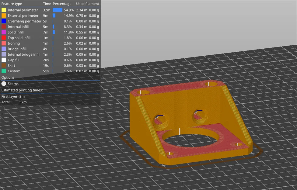 Bát/Mount Motor SV07 (SV07 Motor Brackets/Mounts) - Image 2