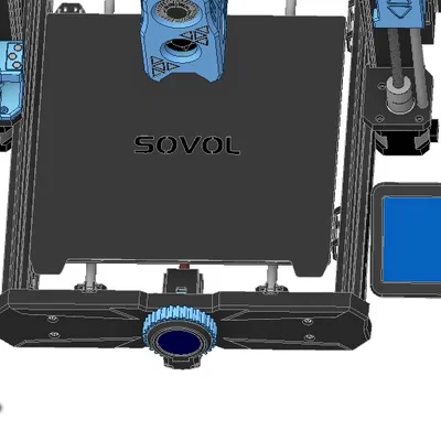KNOBMI! Hệ căng dây curoa trục Y Sovol SV06 tích hợp Knomi