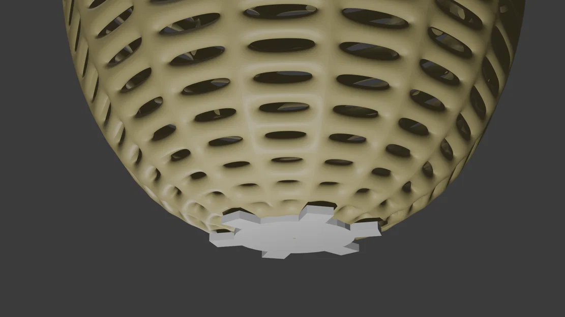 Bình hoa Parametric họa tiết giỏ (Vase - Parametric - Basket) - Image 2