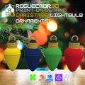 Đồ Trang Trí Bóng Đèn Giáng Sinh C9 In 3D - Thumbnail 2