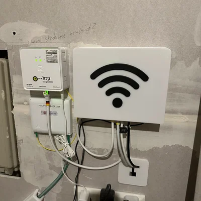 Fritzbox Cover – Nắp che router/modem treo tường