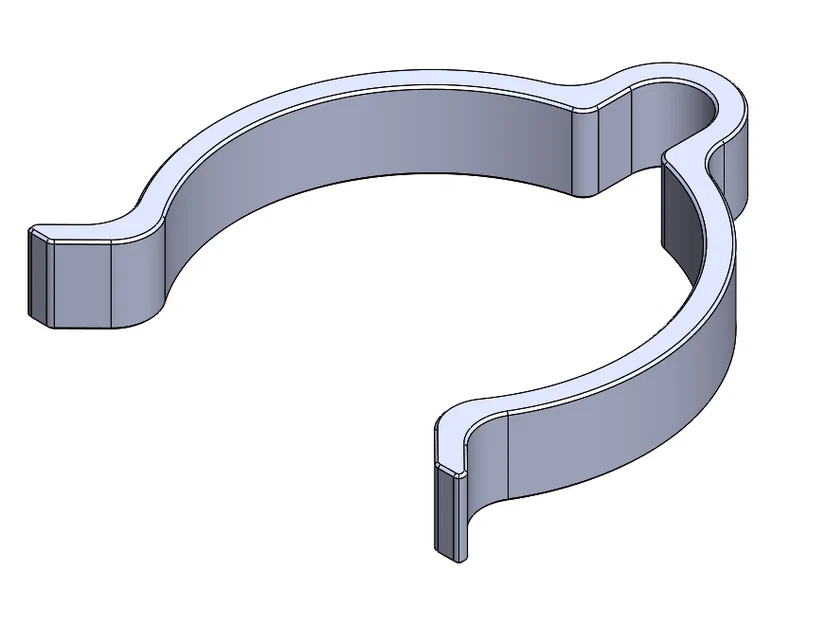 Kẹp Snap-On cho Dây (Ø3–12) gắn Ống (Ø20–50) - Image 1