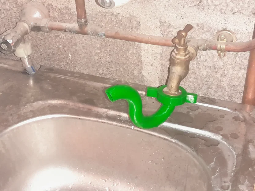 Đầu nối mở rộng vòi nước 1/2 inch tiện lợi cho không gian hẹp - Image 2