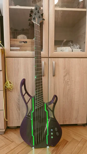 Đàn bass multiscale 5 dây (5 string multiscale bass) - Image 1