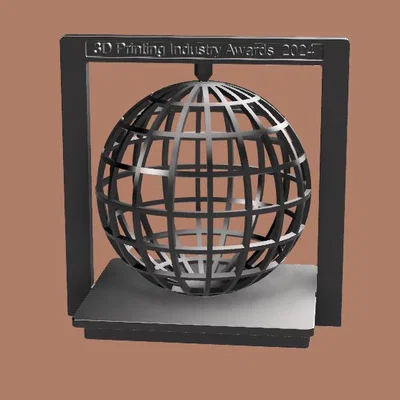 Mô hình quả địa cầu trang trí 3D Printing Industry Awards 2024