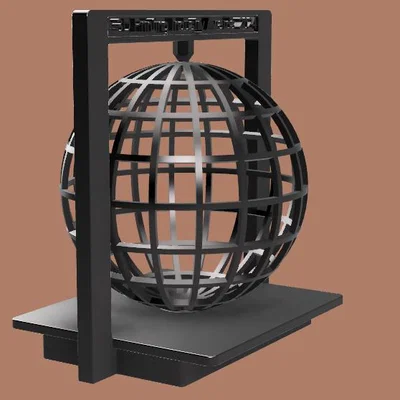 Mô hình quả địa cầu trang trí 3D Printing Industry Awards 2024