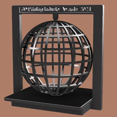 Mô hình quả địa cầu trang trí 3D Printing Industry Awards 2024