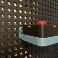 Giá đỡ hộp chứa đồ 100mm gắn bảng đục lỗ (Thread Board Holder) - Thumbnail 3