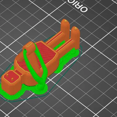 Mô hình Stick Figure trang trí tủ lạnh 3D sáng tạo
