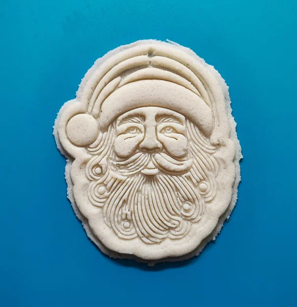 Khuôn cắt bánh Santa cookie cutter v2 - Image 1