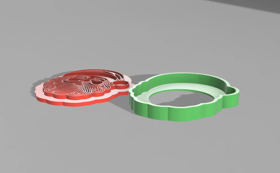 Khuôn cắt bánh Santa cookie cutter v2 - Image 4