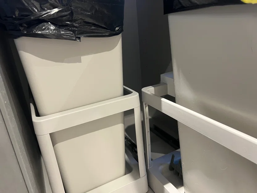 Chặn thùng rác HÅLLBAR (Hallbar - Ikea) chống trượt / tiết kiệm không gian - Image 2