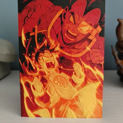 Hueforge Dragon Ball (Vegeta và Gohan)