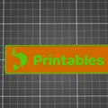 Bảng tên Printables 3D - Mẫu trang trí bàn làm việc độc đáo - Thumbnail 2