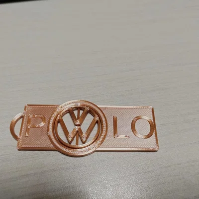 Móc khóa VW Polo (logo xoay)