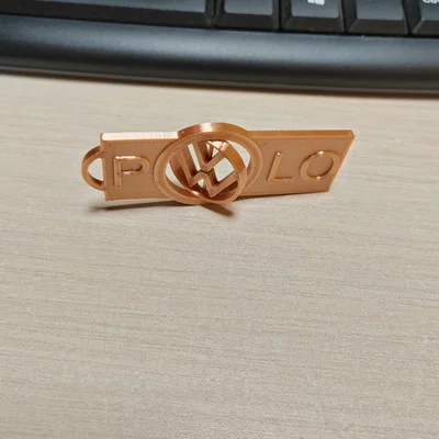 Móc khóa VW Polo (logo xoay)