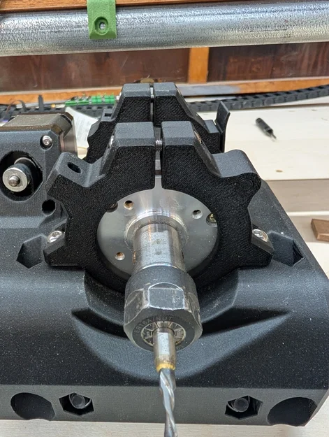 Ngàm gắn spindle 55mm cho CNC LowRider 4 - Image 2