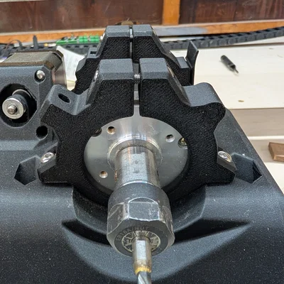 Ngàm gắn spindle 55mm cho CNC LowRider 4