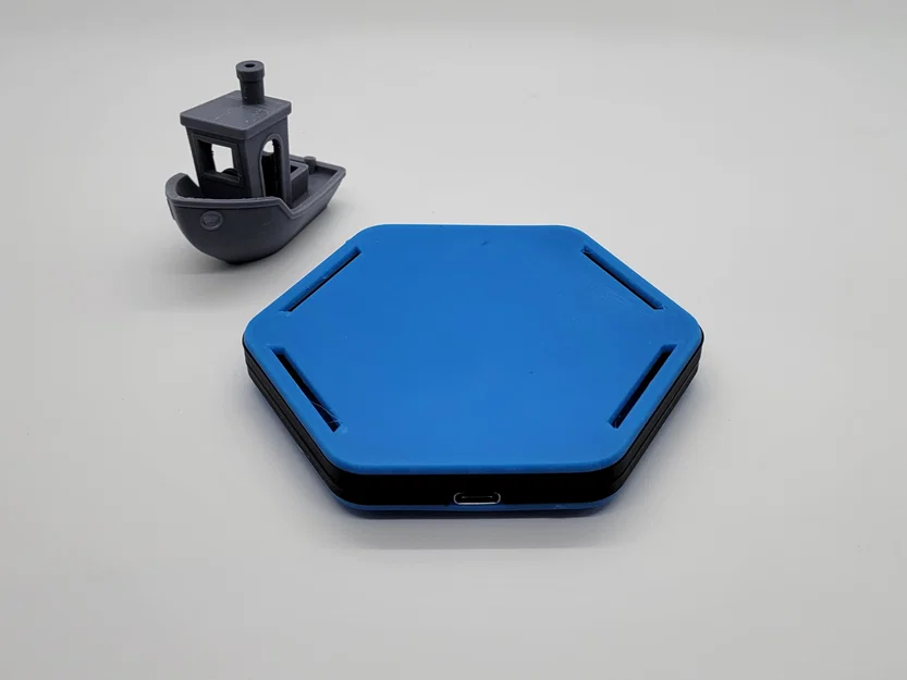 Đế sạc không dây DIY Dual Coil (USB C) – In 3D - Image 2