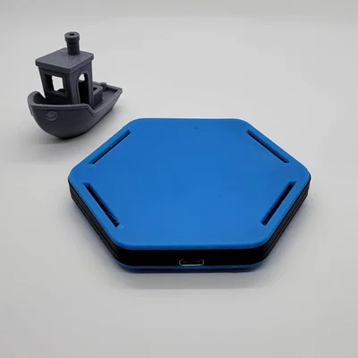 Đế sạc không dây DIY Dual Coil (USB C) – In 3D