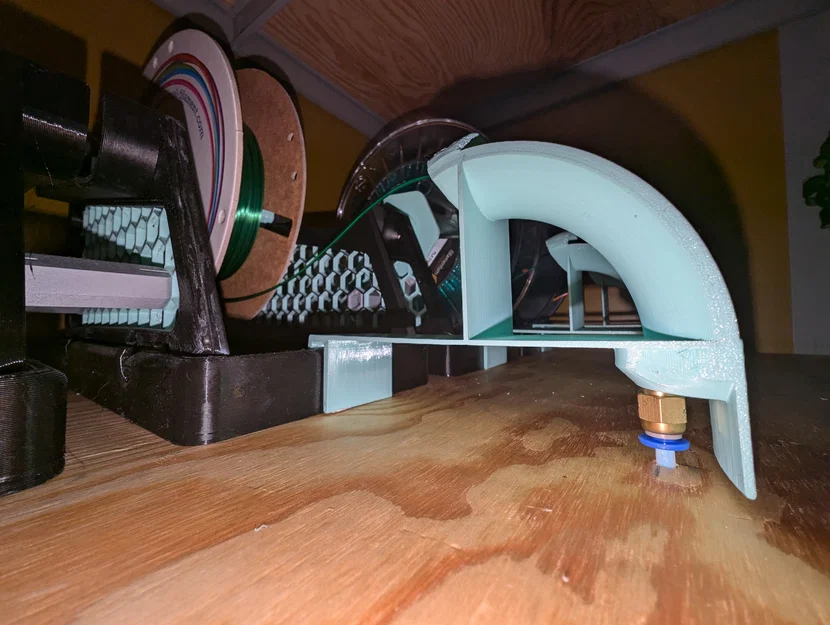 Vertical Filament Guide cho Rewinding Gravity Spool Holder | PC4-M4 Coupler - Image 2