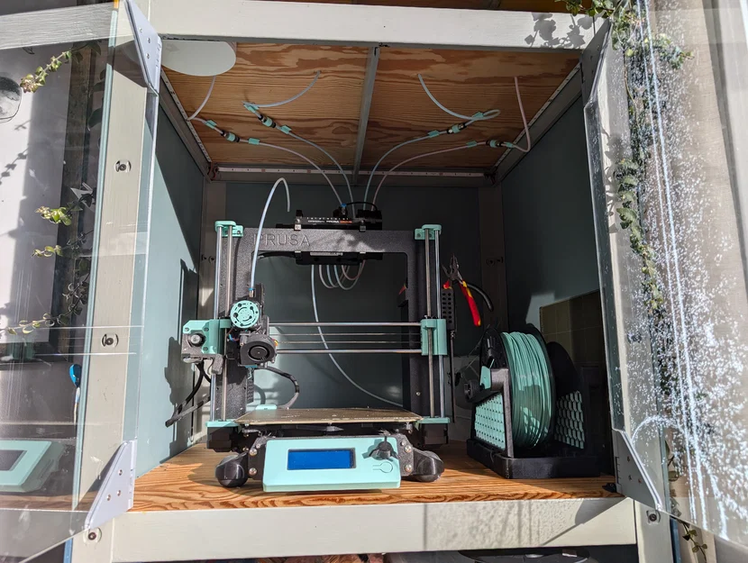 Vertical Filament Guide cho Rewinding Gravity Spool Holder | PC4-M4 Coupler - Image 3