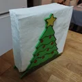 Khay đựng khăn giấy hình cây thông Noel 3D độc đáo cho ngày lễ - Thumbnail 2