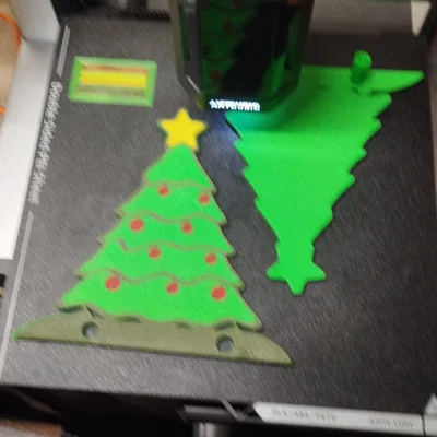 Khay đựng khăn giấy hình cây thông Noel 3D độc đáo cho ngày lễ