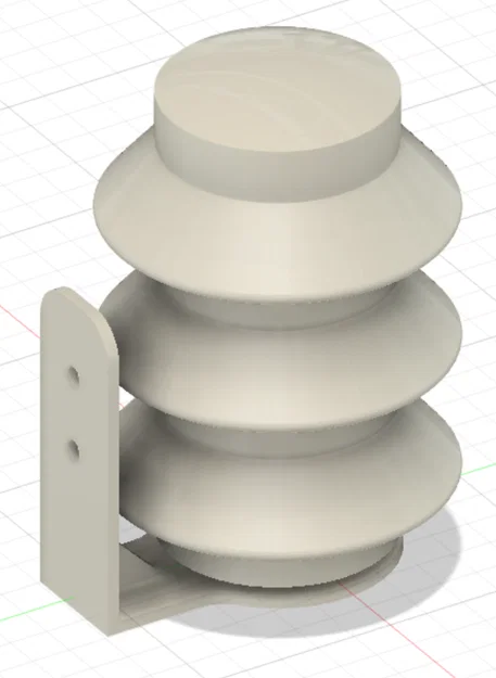 Vỏ bảo vệ module ngoài trời cho Netatmo (Thiết kế in 3D) - Image 2