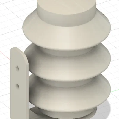 Vỏ bảo vệ module ngoài trời cho Netatmo (Thiết kế in 3D)