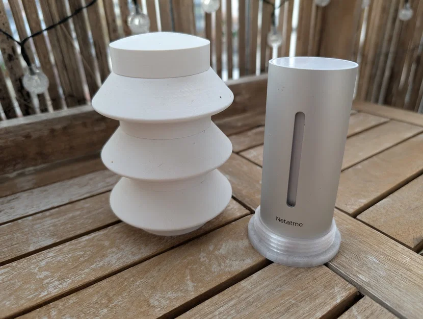 Đế gắn nam châm cho module ngoài trời Netatmo (5 vị trí nam châm) - Image 2
